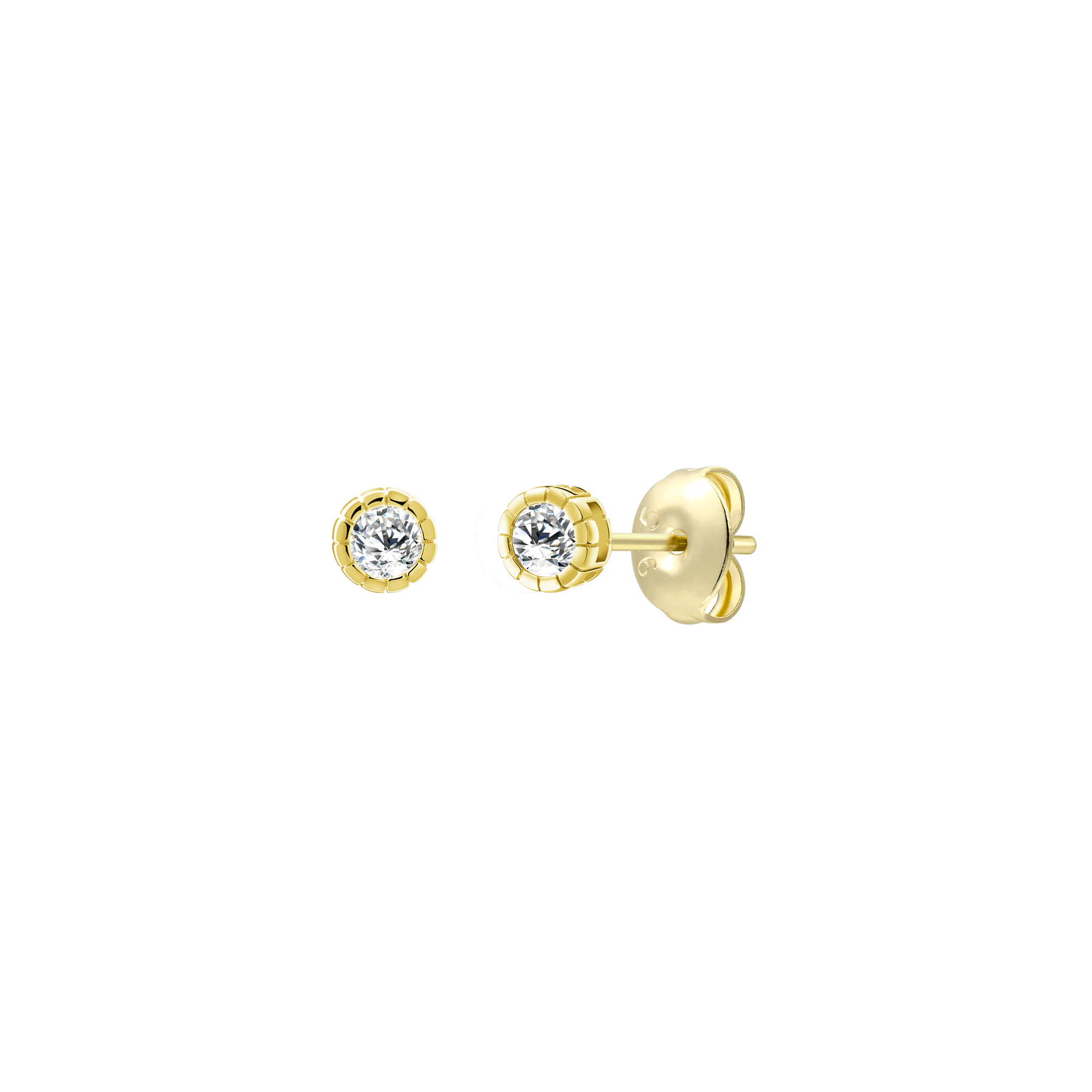 xenox-pure-essentials-ohrringe-925-sterlingsilber-rhodiniert-mit-zirkonia-5 image 2