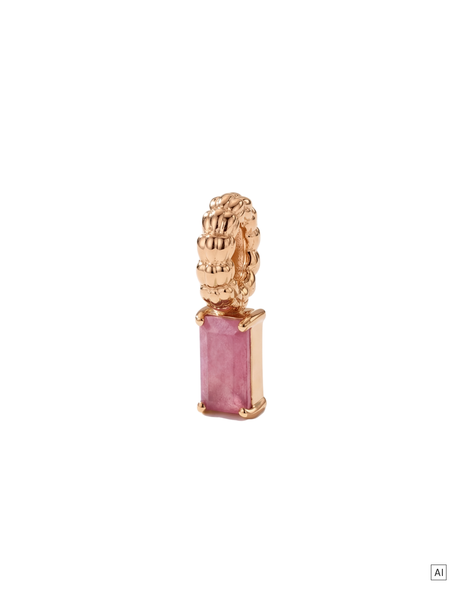 purelei-lei-geburtsstein-charm-juli-rubin-baguette-charm image 4