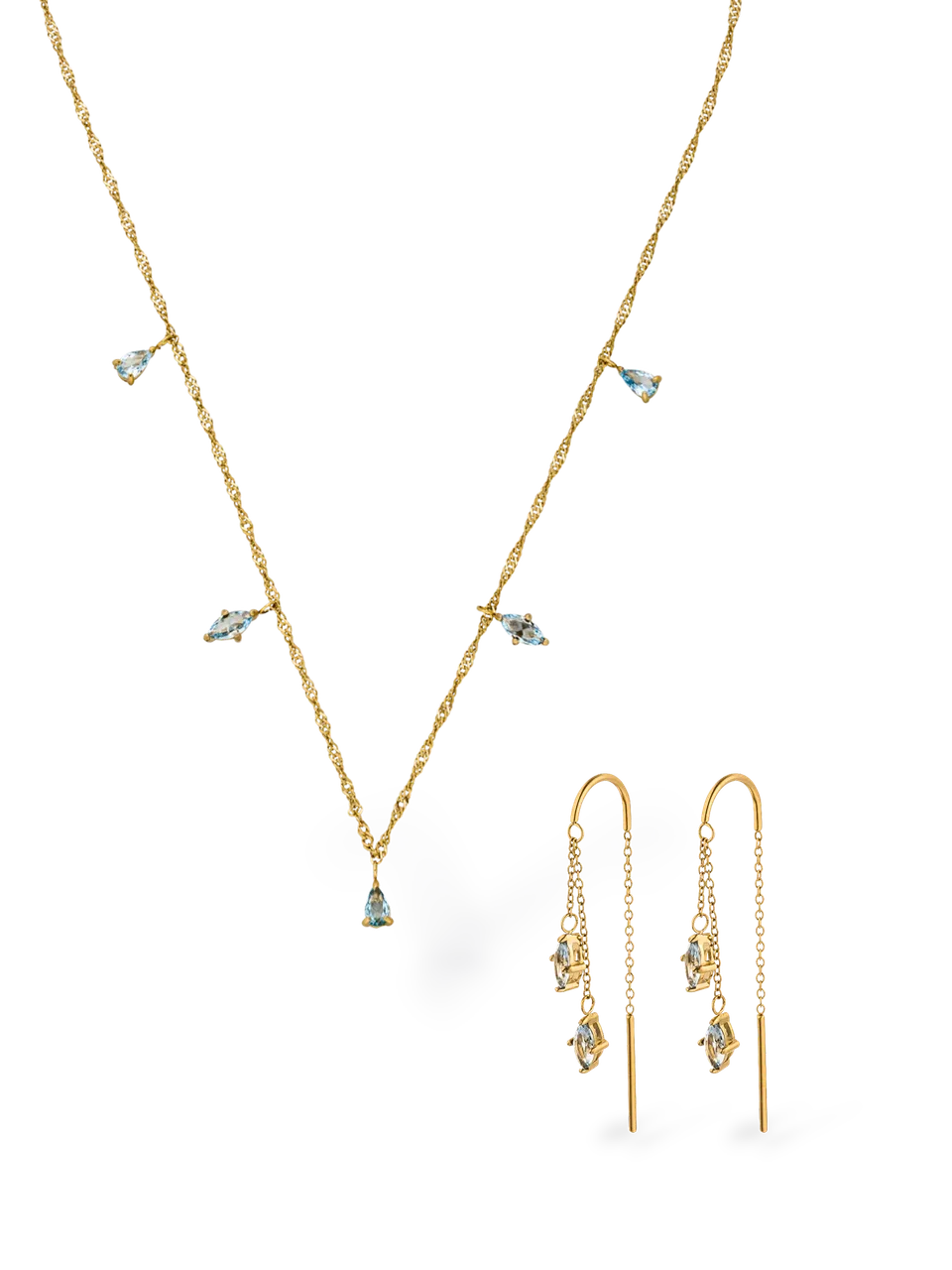 purelei-mahina-club-promise-set-something-blue-kette-ohrringe image 1