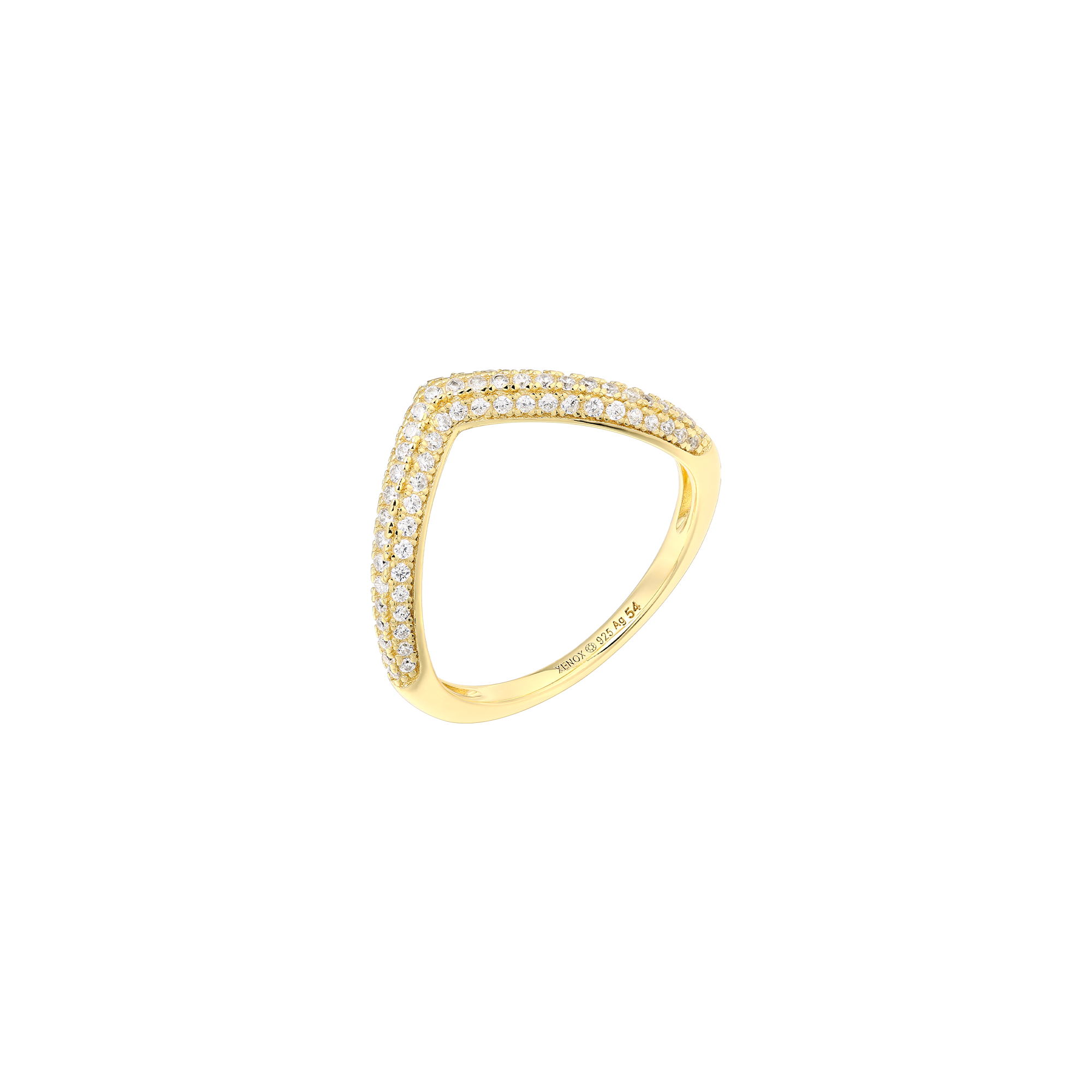 xenox-trilogy-ring-925-sterlingsilber-rhodiniert-xs91845 image 2