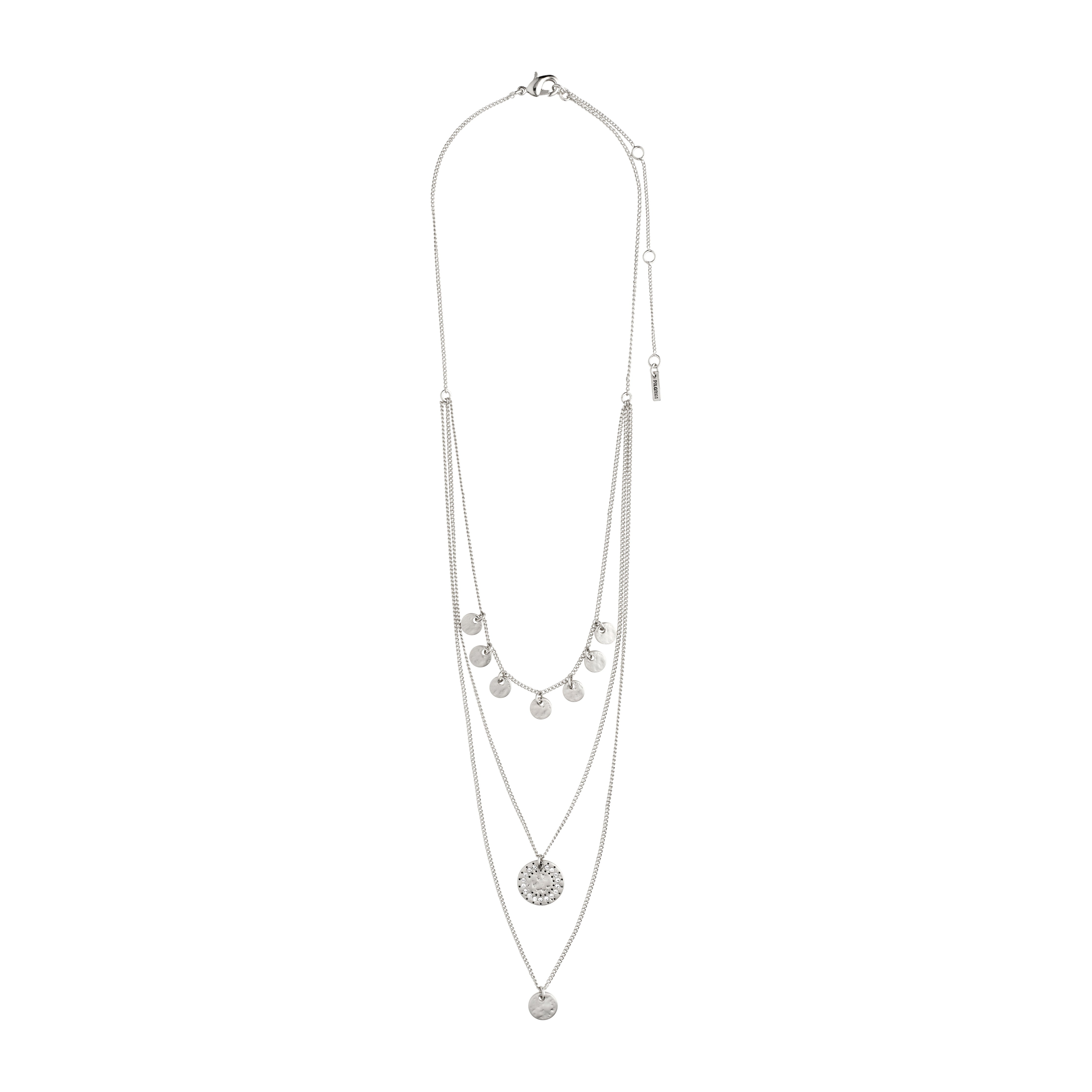 pilgrim-arden-3-in-1-kristall-halskette-silber-plated-layer-kette image 5