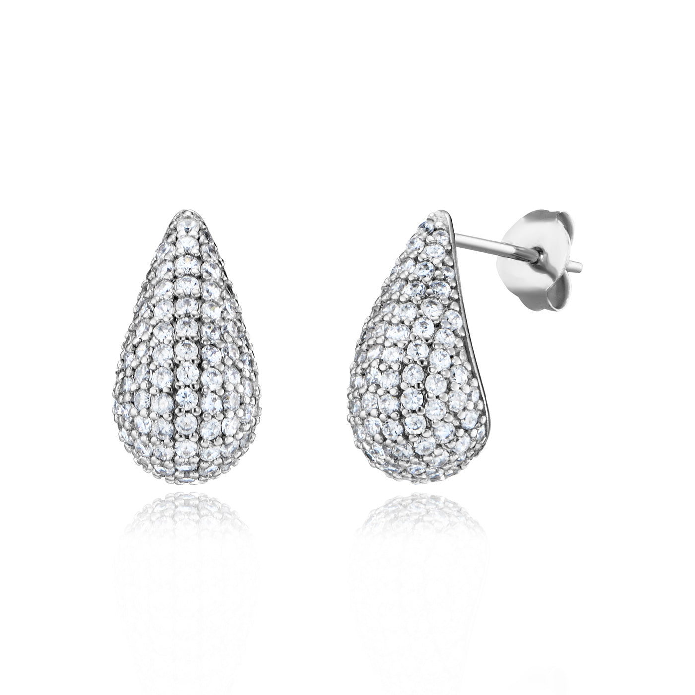 julie-julsen-ohrstecker-crystal-drop-silber-925-rhodiniert-mit-190-wei-en-zirkon image 1