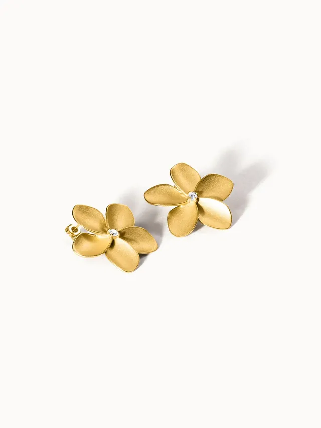 purelei-mahina-club-empowher-ohrringe-plumeria-statement-ohrringe image 1
