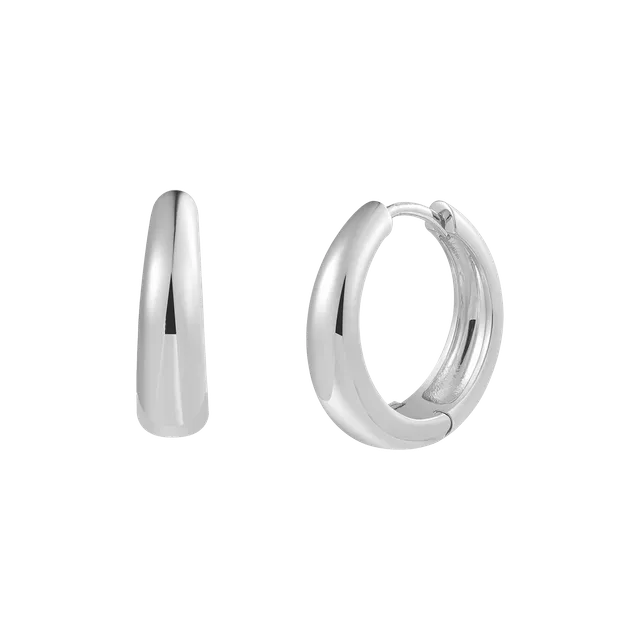 xenox-dome-large-creolen-xs10372-925-sterlingsilber-rhodiniert image 1