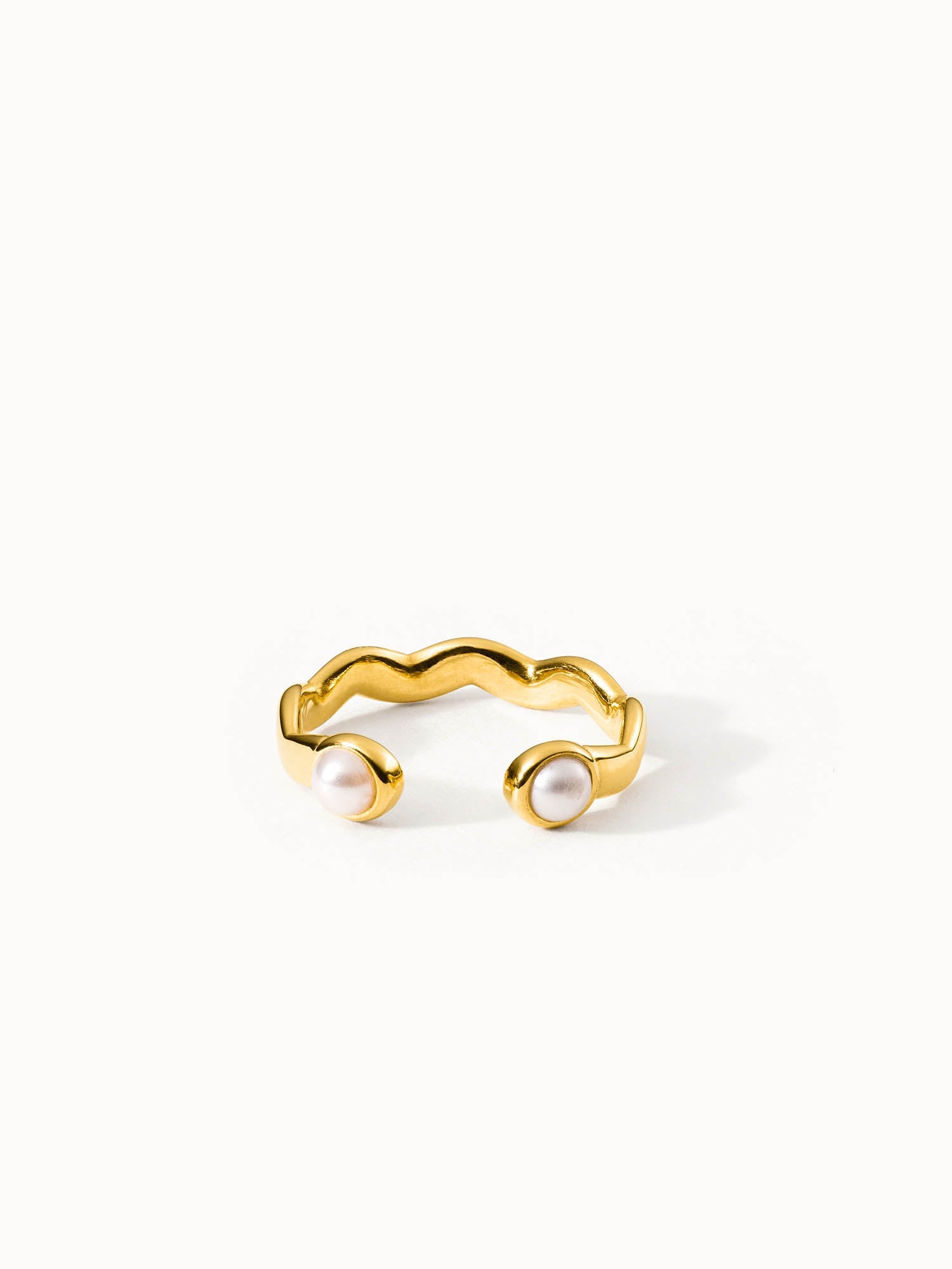 purelei-dewdrop-ring-verstellbar-50-60-wellenring-mit-perlen image 1