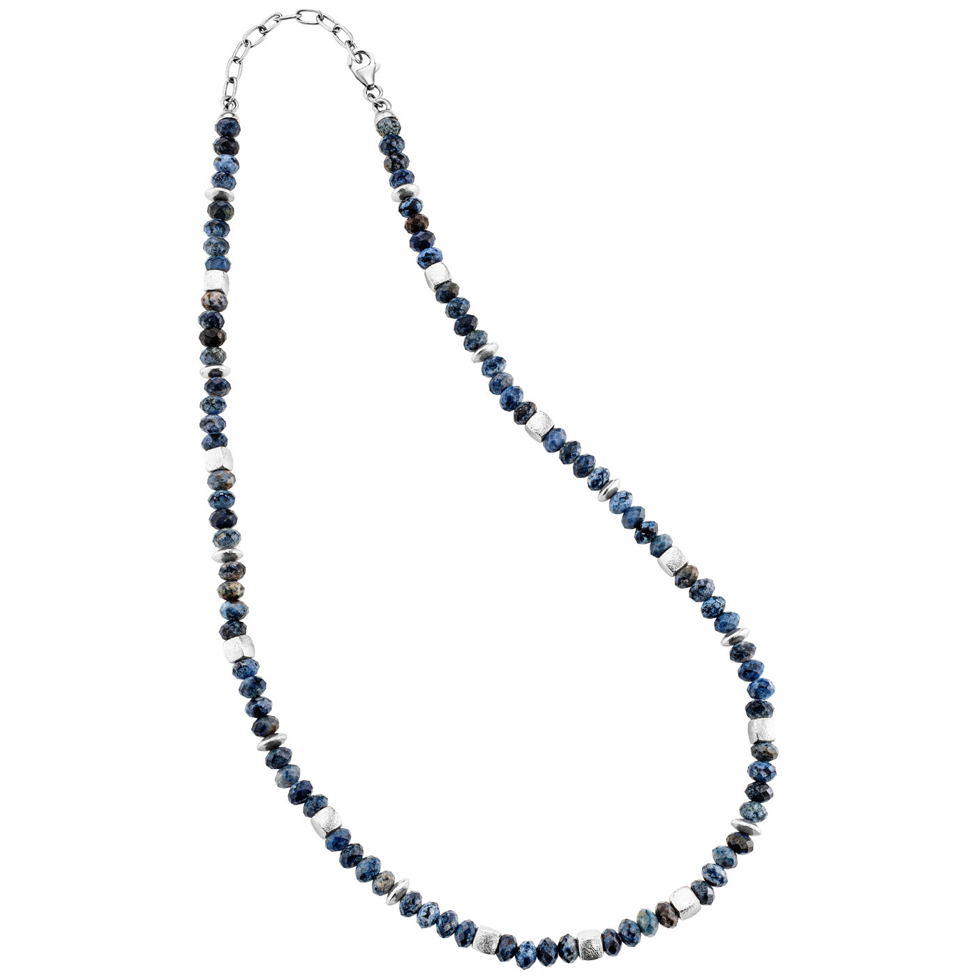julie-julsen-loving-stones-kette-silber-mit-blauen-dumortierit-edelsteinen-50-5- image 5