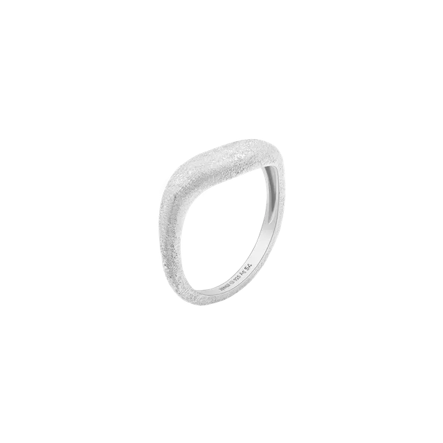 xenox-dusted-glow-ring-925-sterlingsilber-rhodiniert-strukturiert image 1