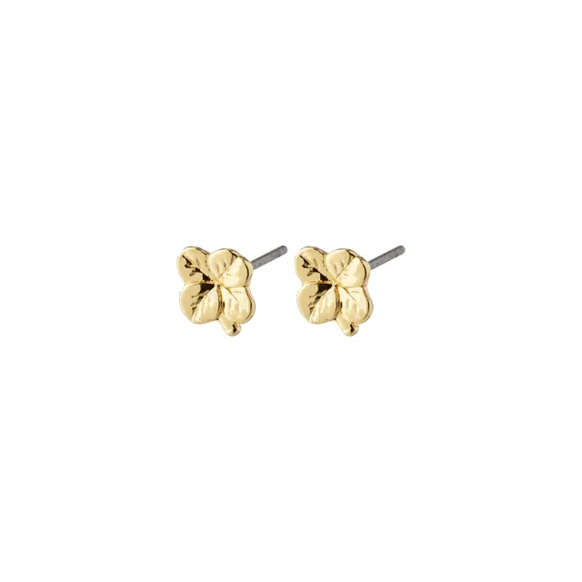 pilgrim-octavia-kleeblatt-ohrstecker-goldplattiert image 1