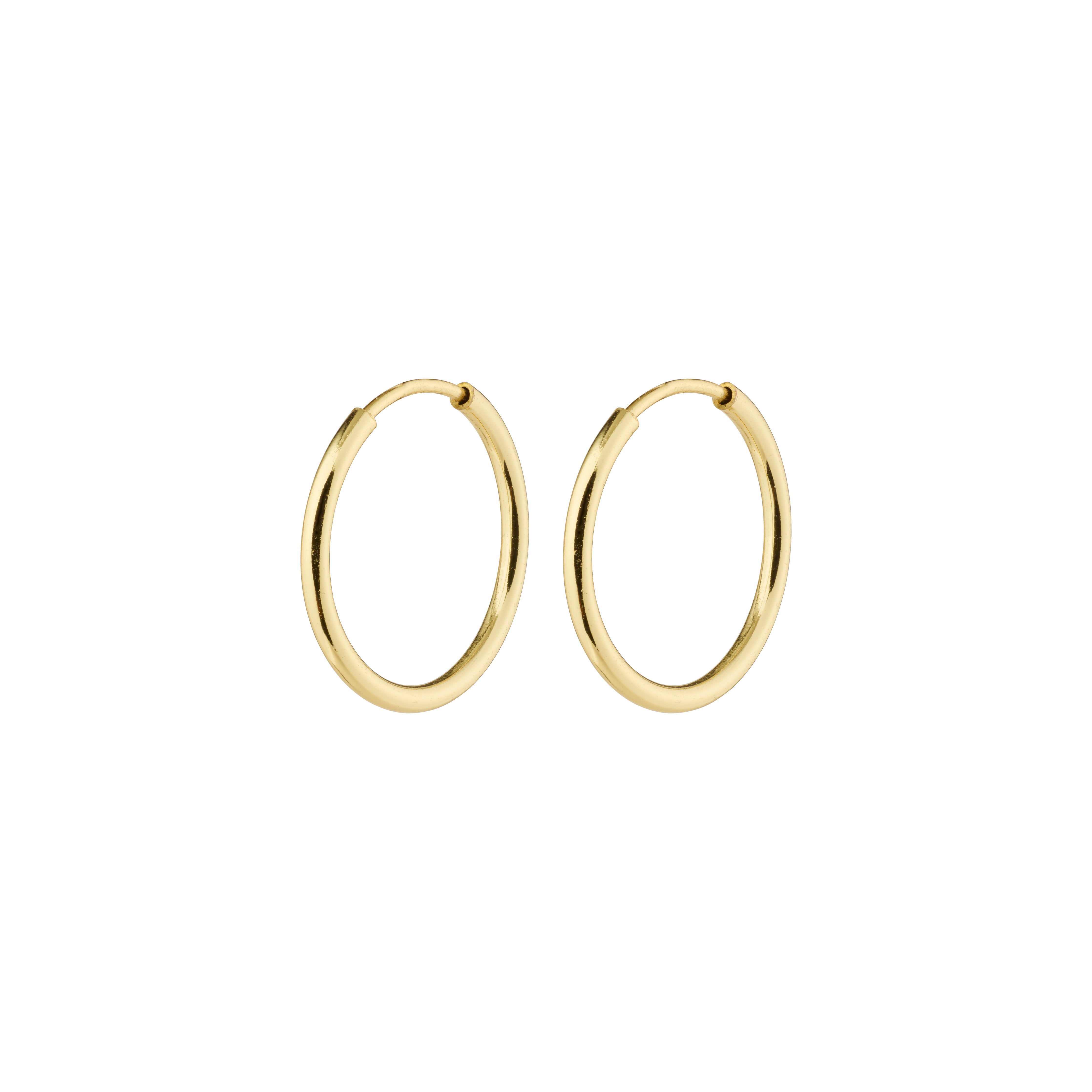 pilgrim-sanne-mini-creolen-vergoldet-hoop-ohrringe-13-mm image 1