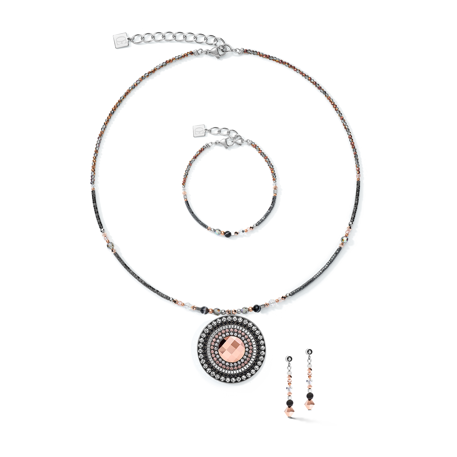 coeur-de-lion-ohrringe-amulett-small-kristalle-streifenonyx-grau-kristall image 3