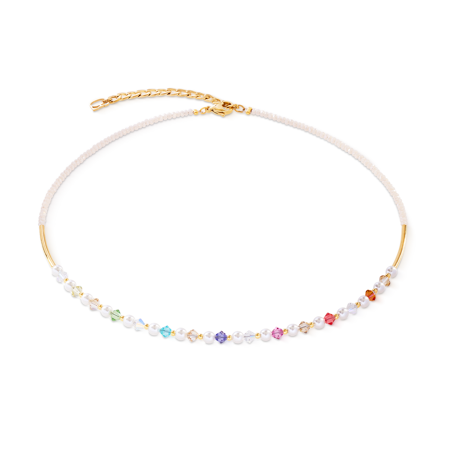 coeur-de-lion-princess-pearls-halskette-gold-rainbow image 1