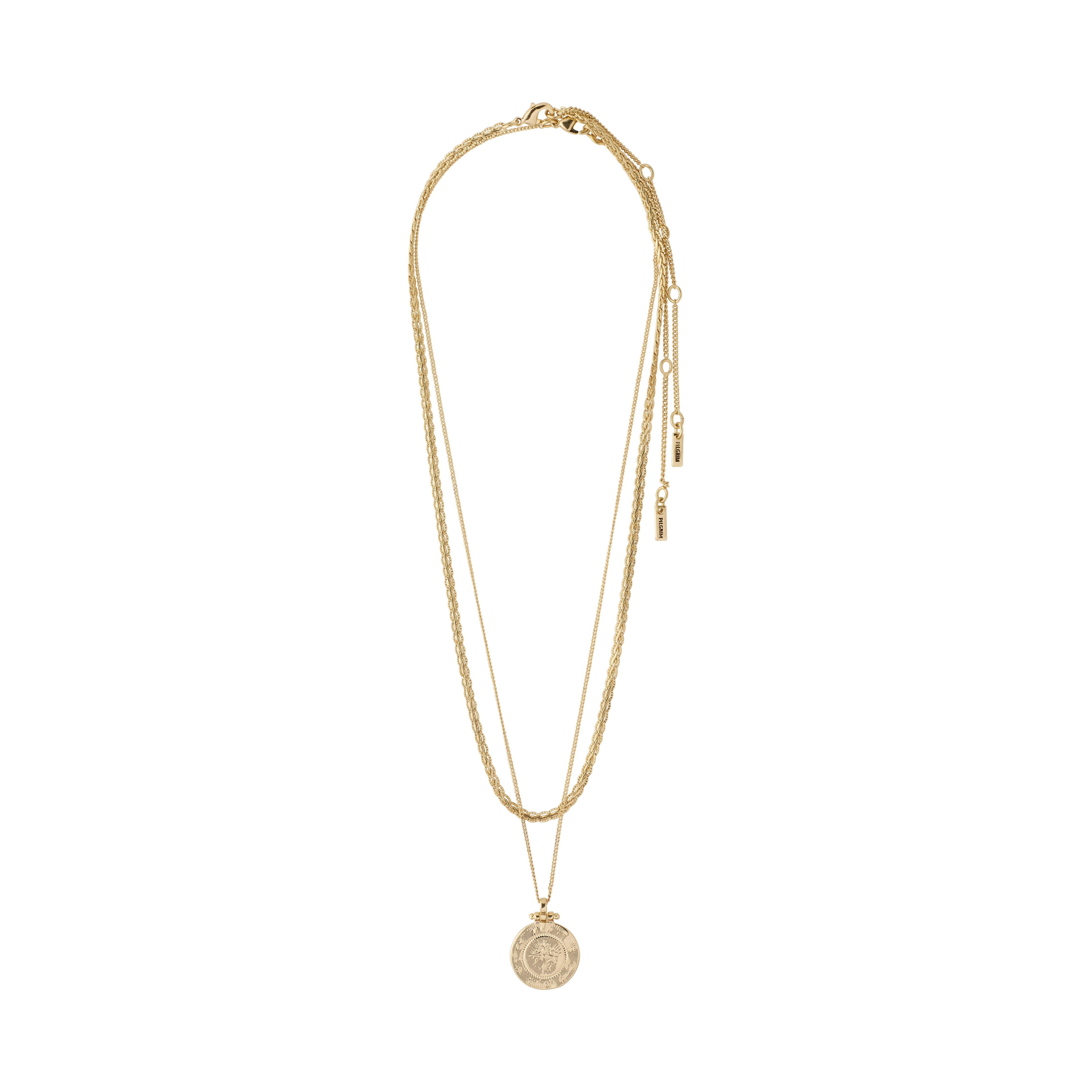 pilgrim-nomad-2-in-1-m-nzkette-goldplattiert image 4