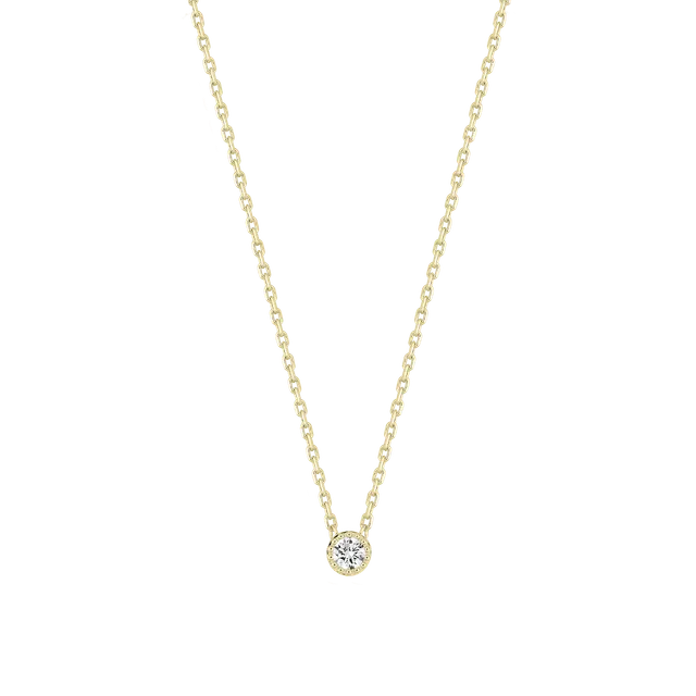 xenox-beaded-zarge-halskette-xl3006g-925-sterlingsilber-mit-lab-grown-diamonds image 1