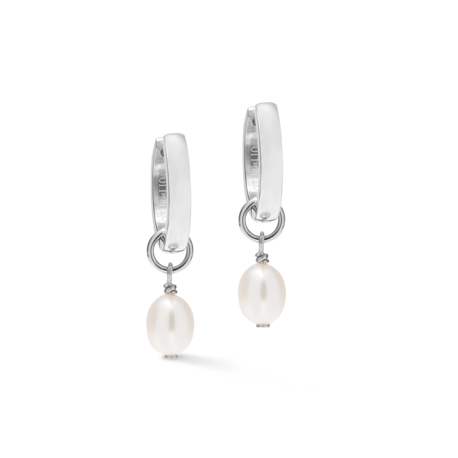 coeur-de-lion-cosmic-pearls-soft-creolen-silber-mit-s-wasserperlen-charm image 2
