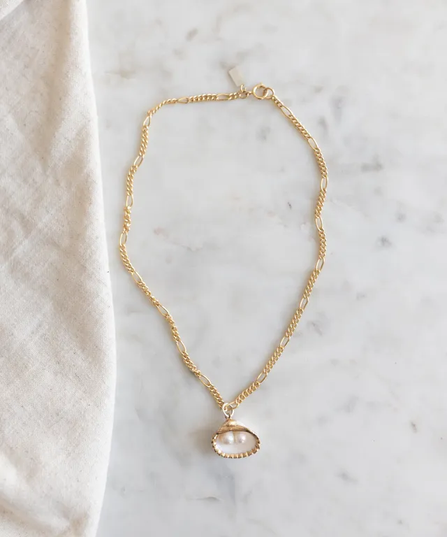 wald-berlin-drop-it-like-it-s-hot-shell-necklace-55cm-muschelkette-mit-perlen image 1