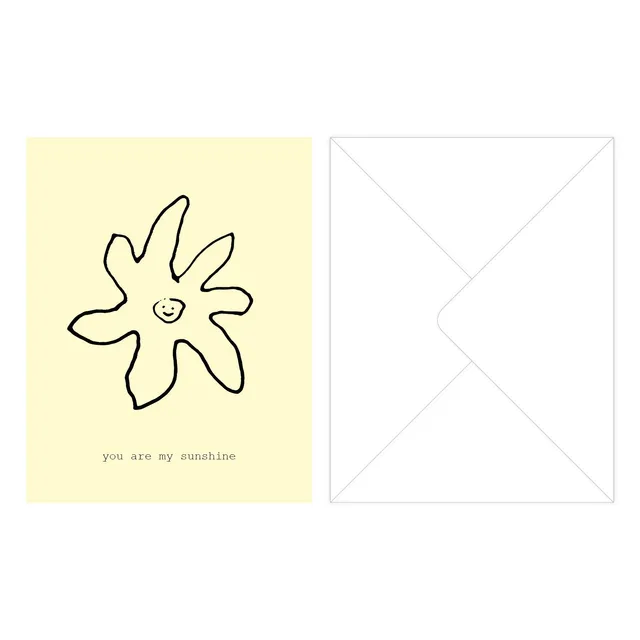 pilgrim-gru-karte-you-are-my-sunshine-mit-umschlag-geschenkkarte image 1