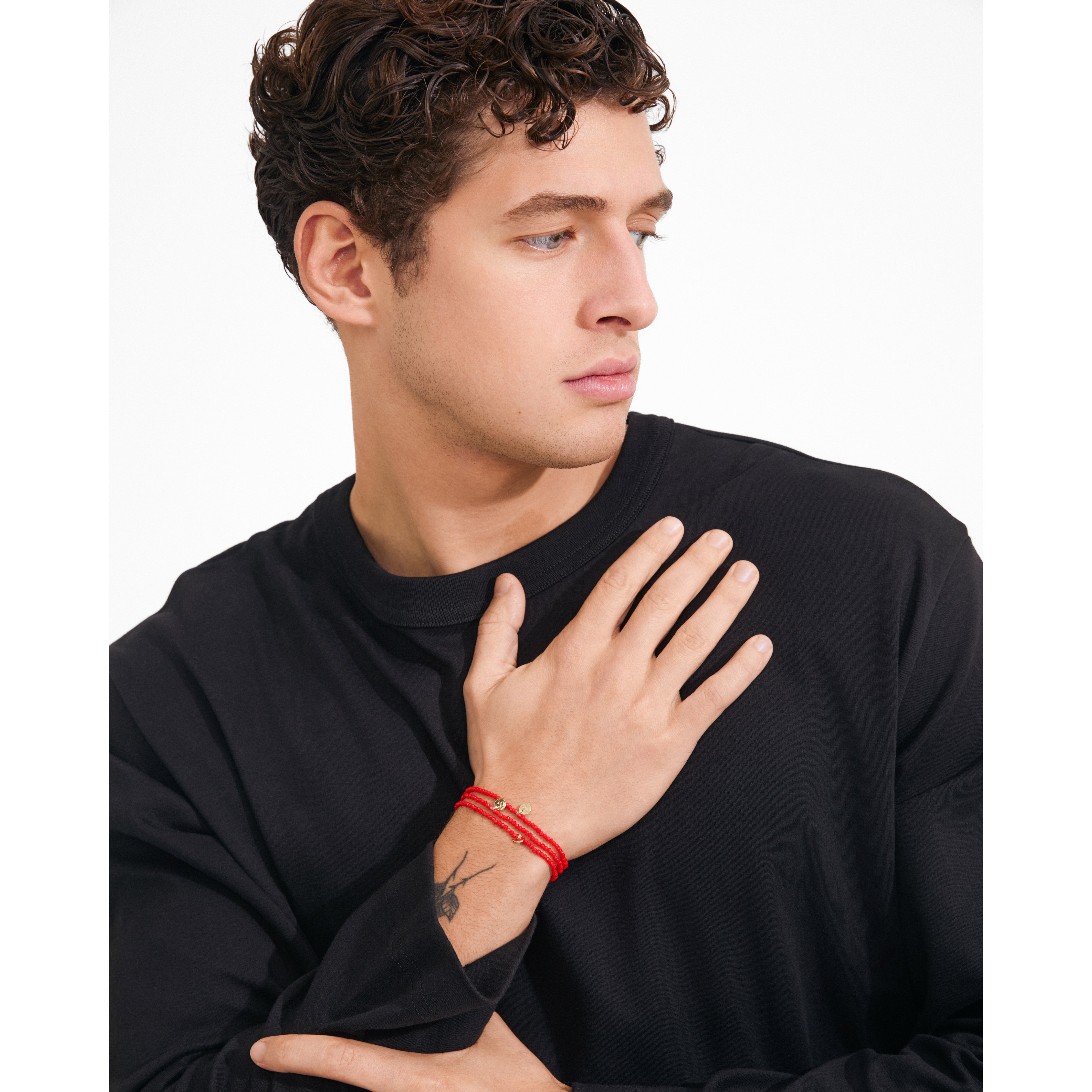 pilgrim-indigo-armband-set-3-in-1-rot-goldplattiert-17-cm image 4