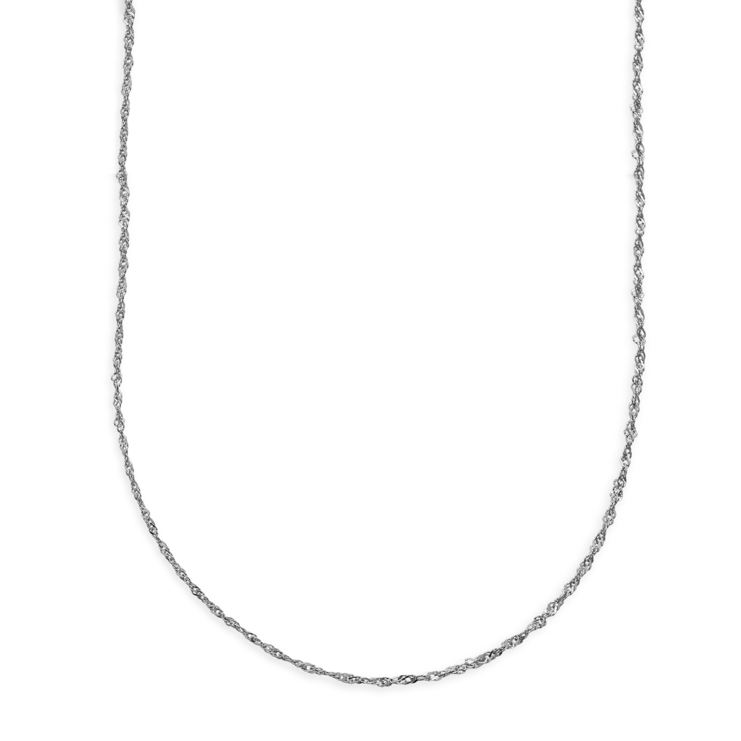 xenox-basic-halskette-ksi015-925-sterlingsilber-rhodiniert image 1