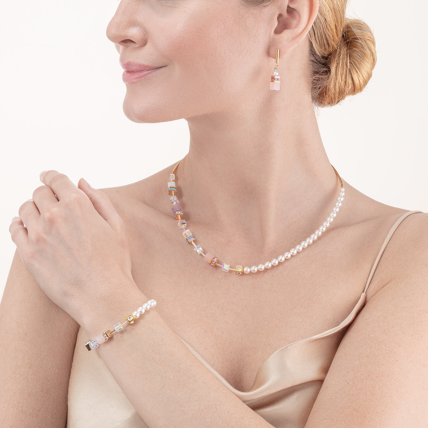 coeur-de-lion-geocube-precious-fusion-pearls-armband-multicolor-pastell image 4