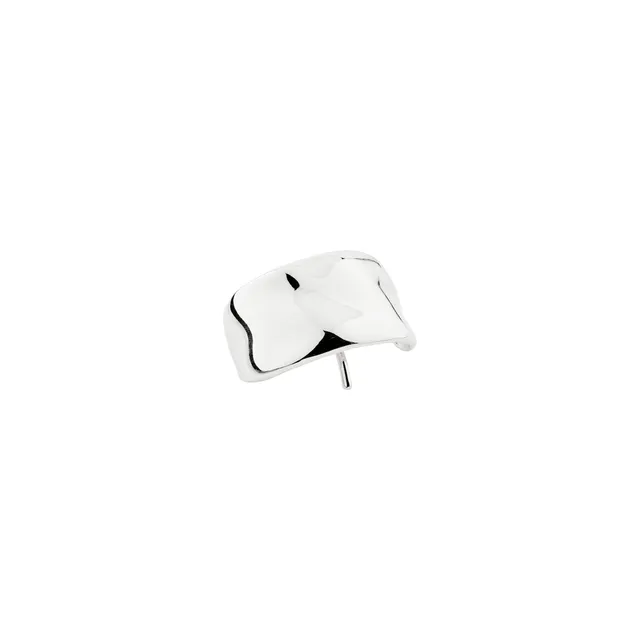pilgrim-amaris-haarspange-versilbert-hammerschlag-optik image 1