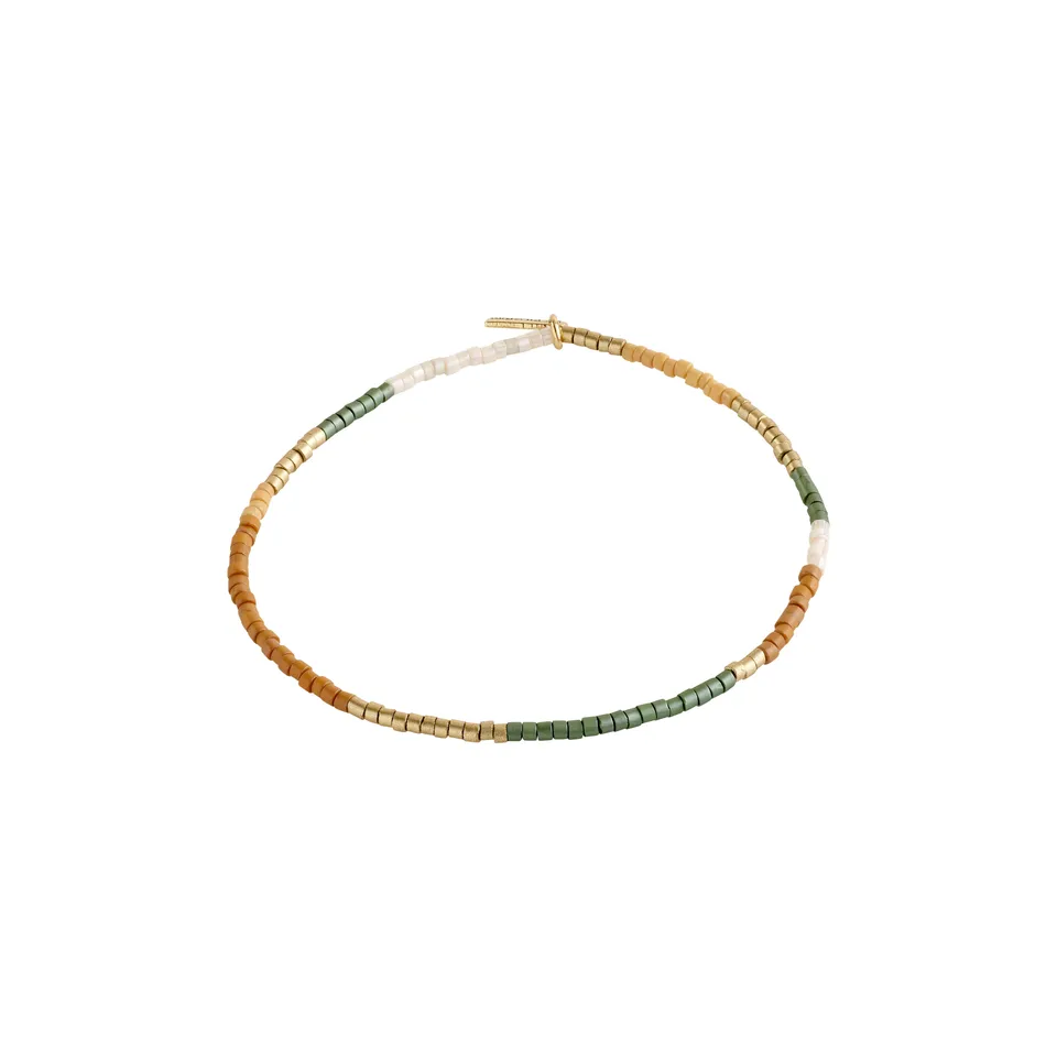 pilgrim-alison-armband-braun-goldplattiert-glasperlen-17-cm image 1