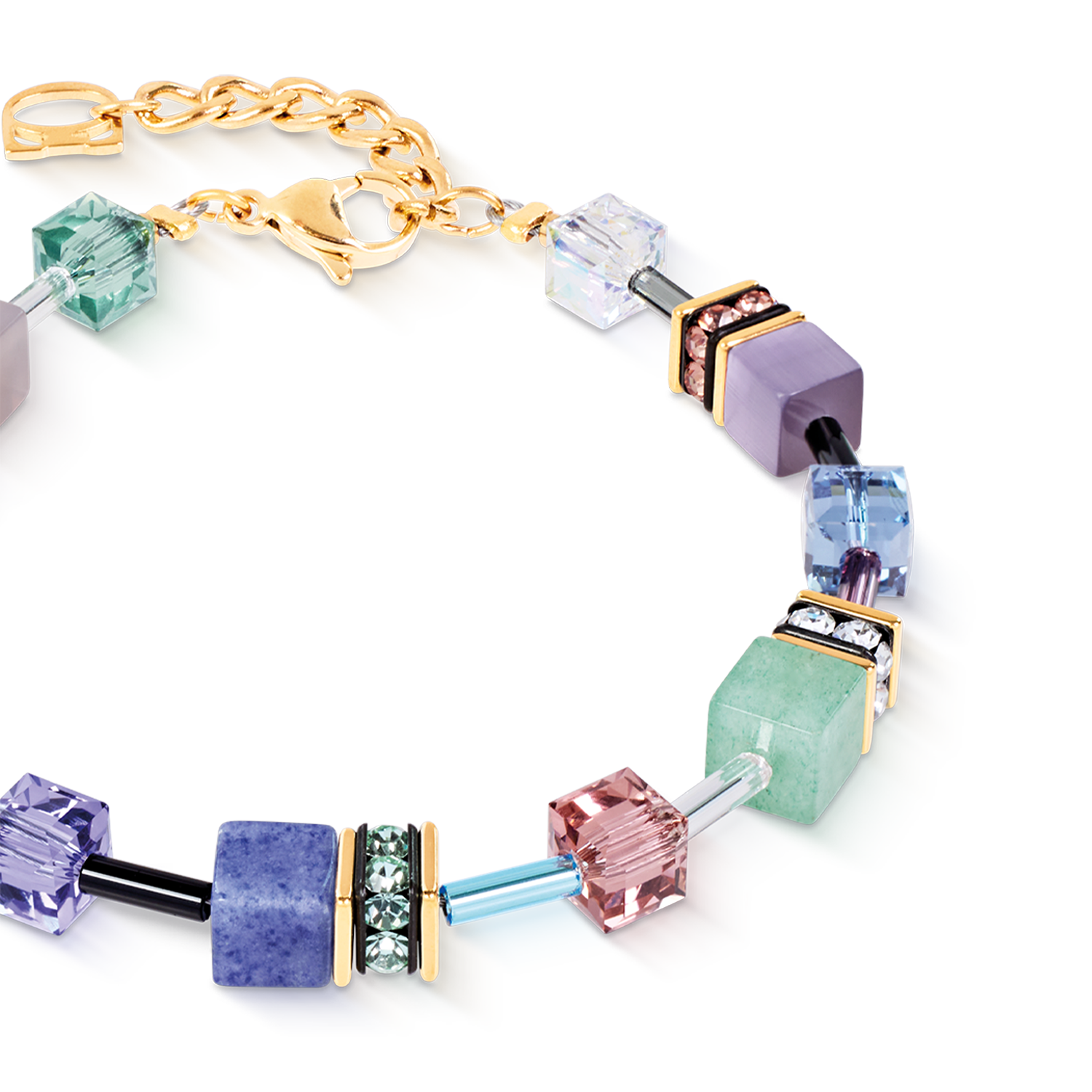 coeur-de-lion-geocube-iconic-precious-armband-pastel-garden image 2