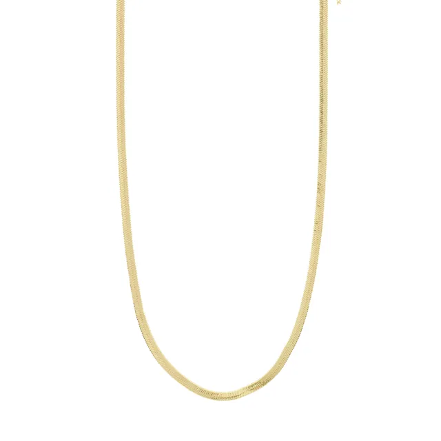 pilgrim-joanna-flache-schlangenkette-goldplattiert-40-9-cm image 1