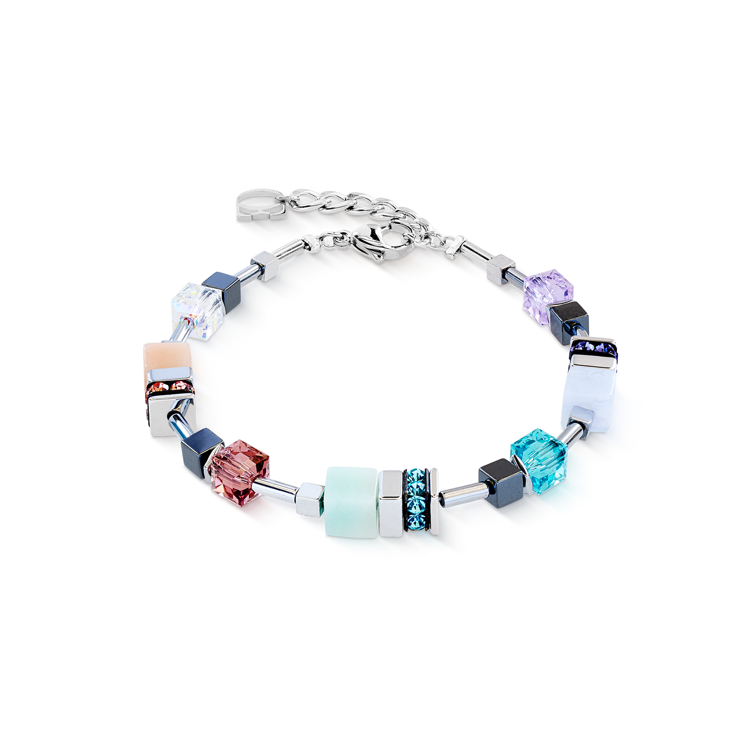 coeur-de-lion-geocube-precious-motion-armband-sorbet-silber image 1