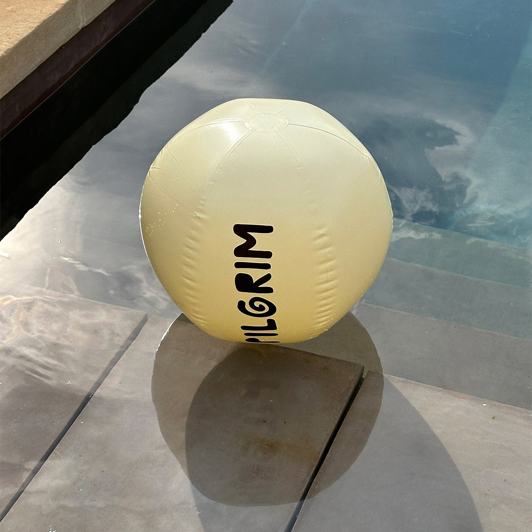 pilgrim-beach-ball-50-cm-offwhite-mit-logo image 3