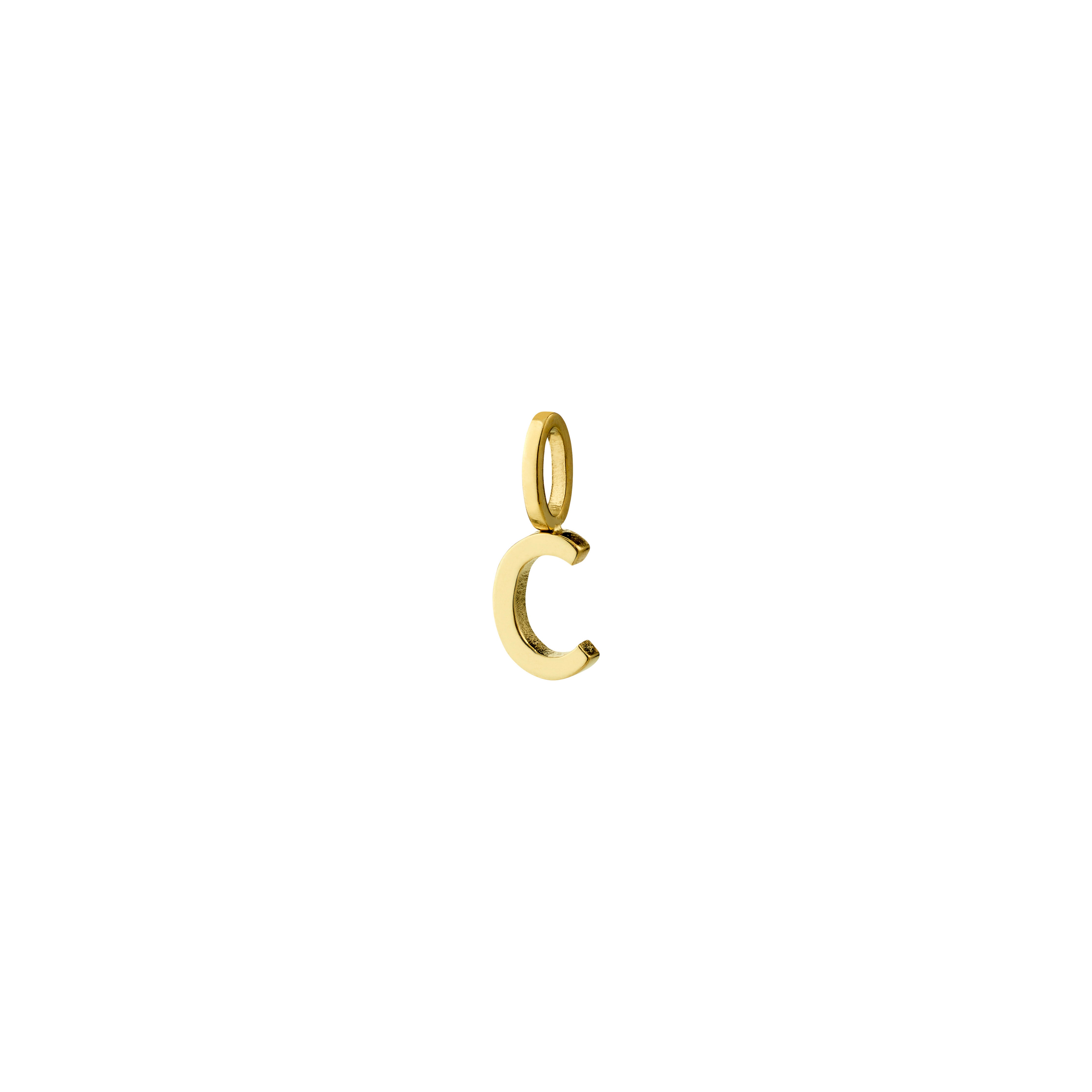 pilgrim-buchstaben-anh-nger-c-goldplattiert-charm-f-r-layering image 1