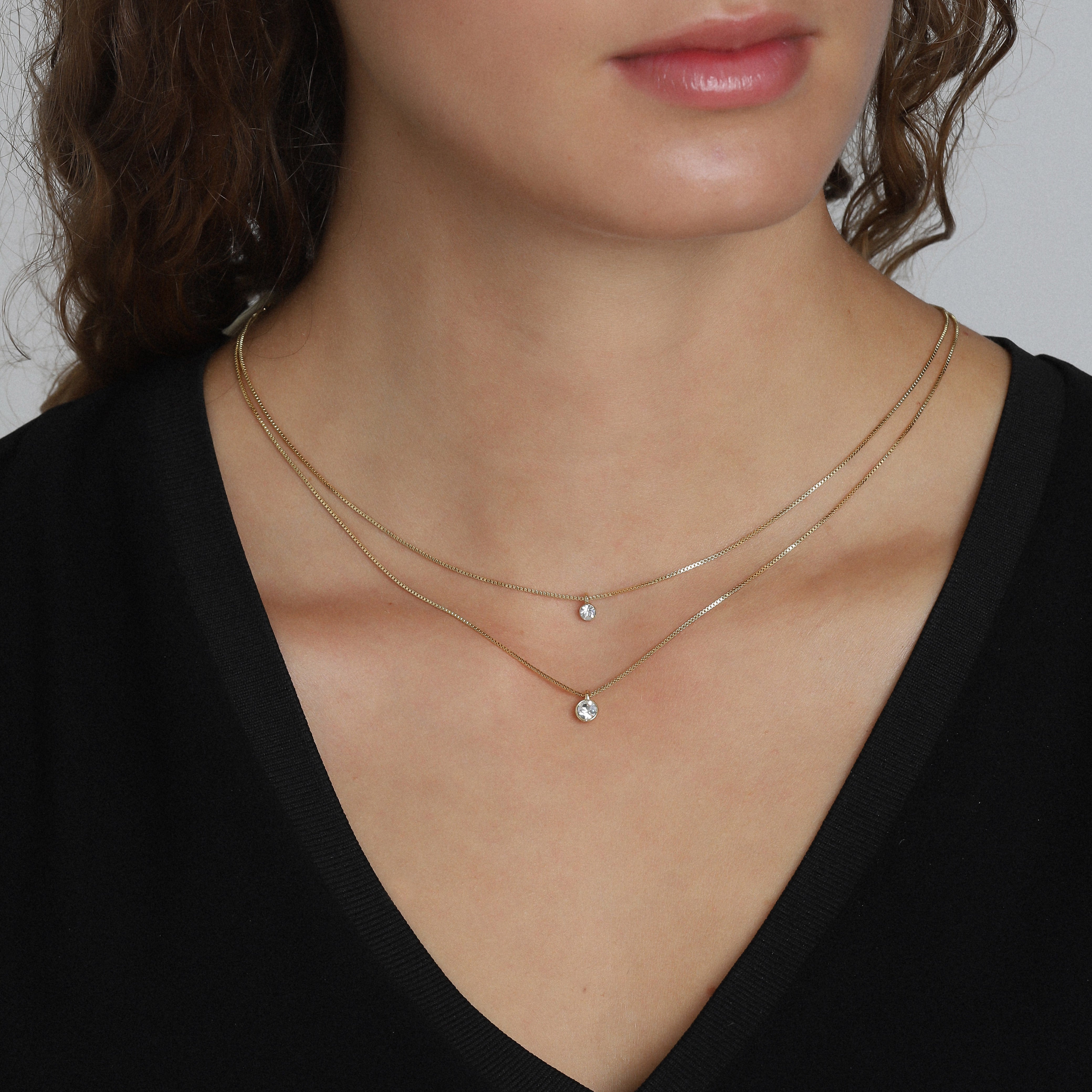 pilgrim-lucia-2-in-1-kristall-kette-vergoldet image 3