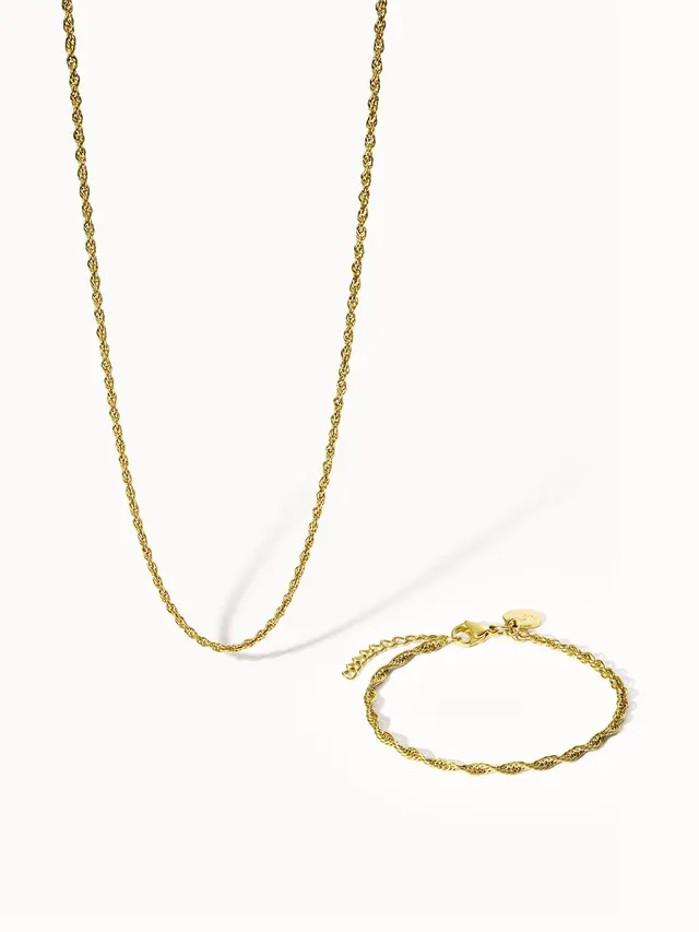 purelei-vintage-set-kette-armband-layering-set image 1
