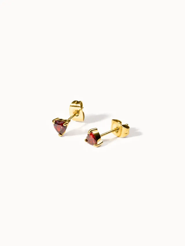 purelei-red-heart-ohrringe-herz-5-mm-mit-rotem-zirkonia image 1
