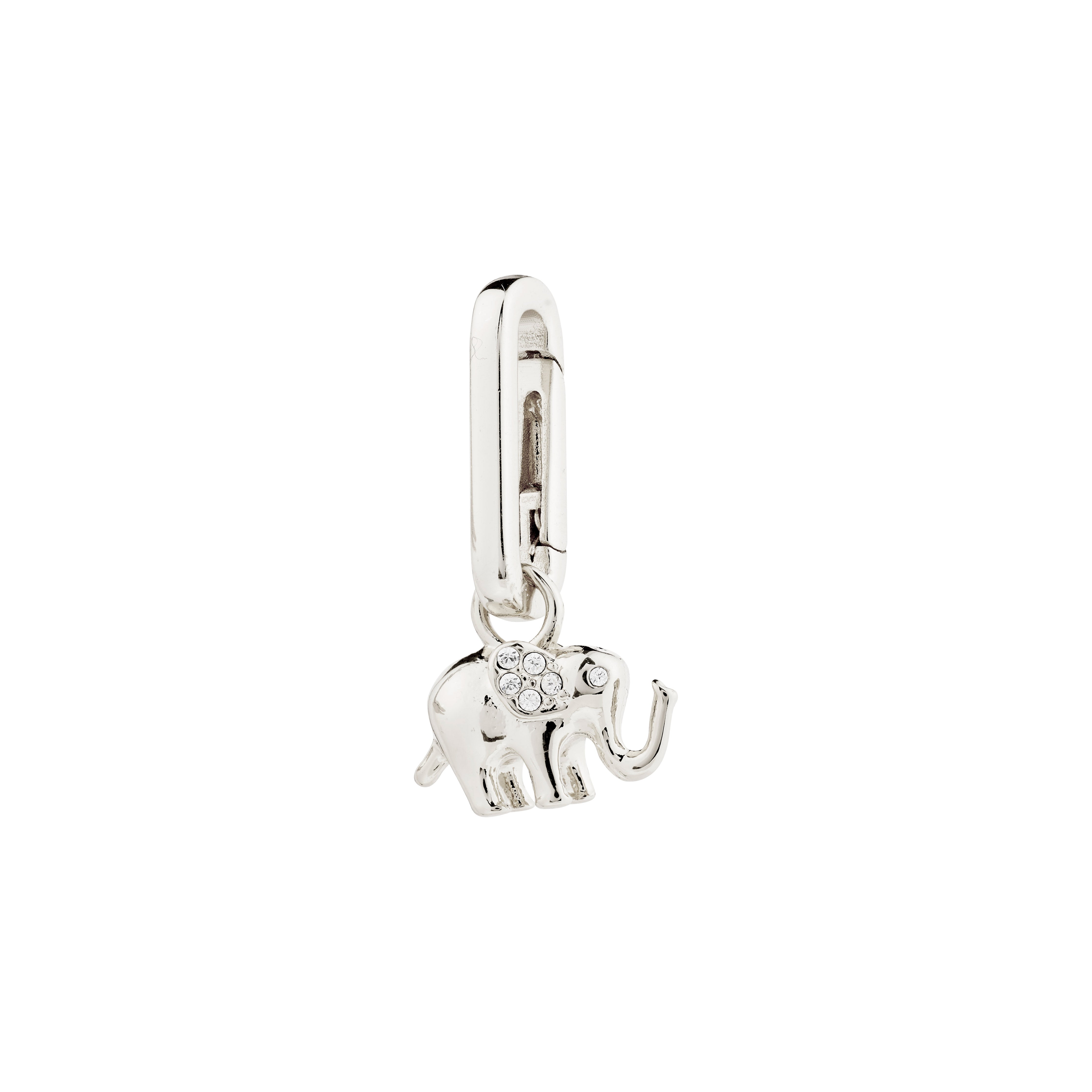 pilgrim-charm-anh-nger-elefant-silberplattiert-kristall image 1