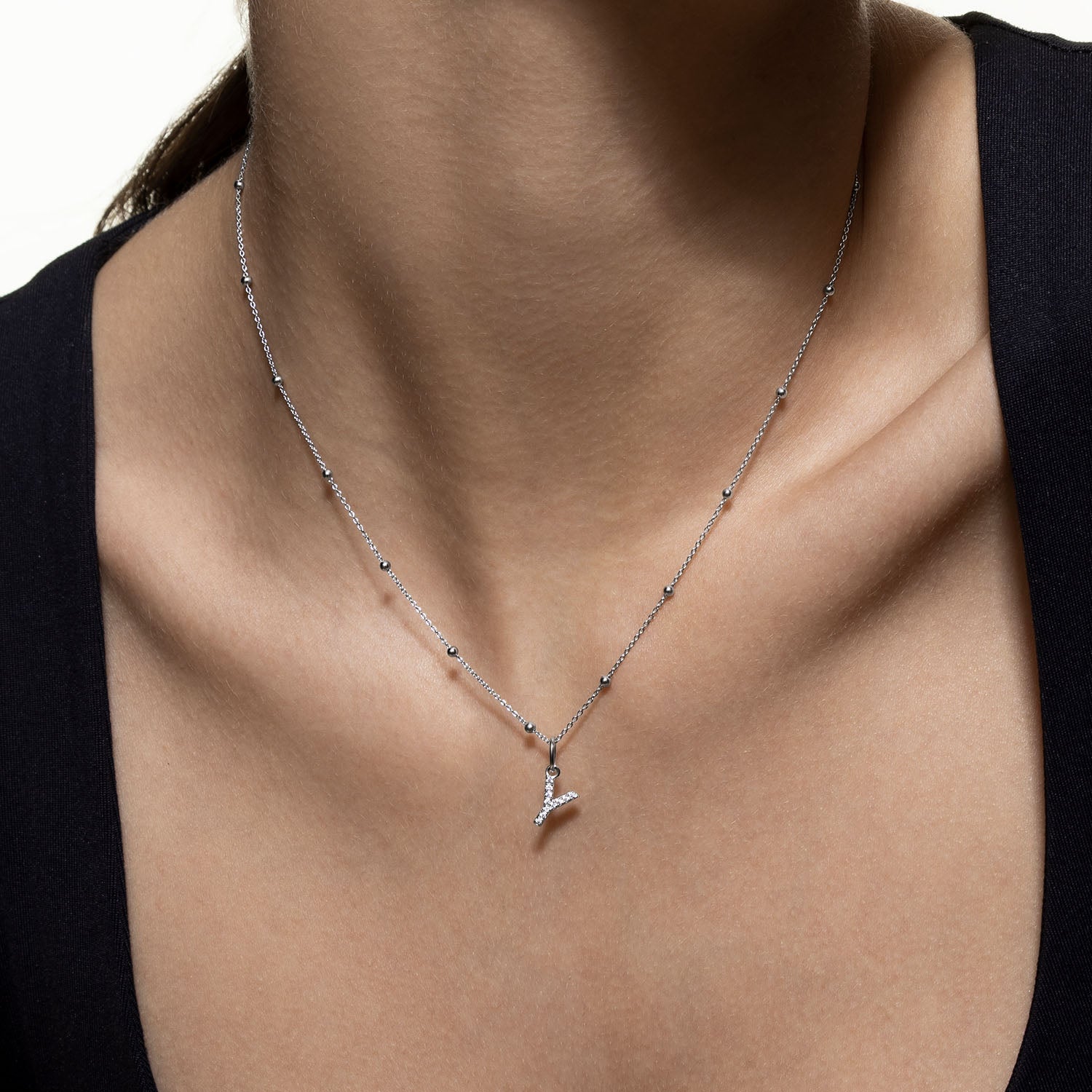 xenox-y-letter-charm-xs10450g-y-925-sterlingsilber-18k-vergoldet-mit-zirkonia image 4