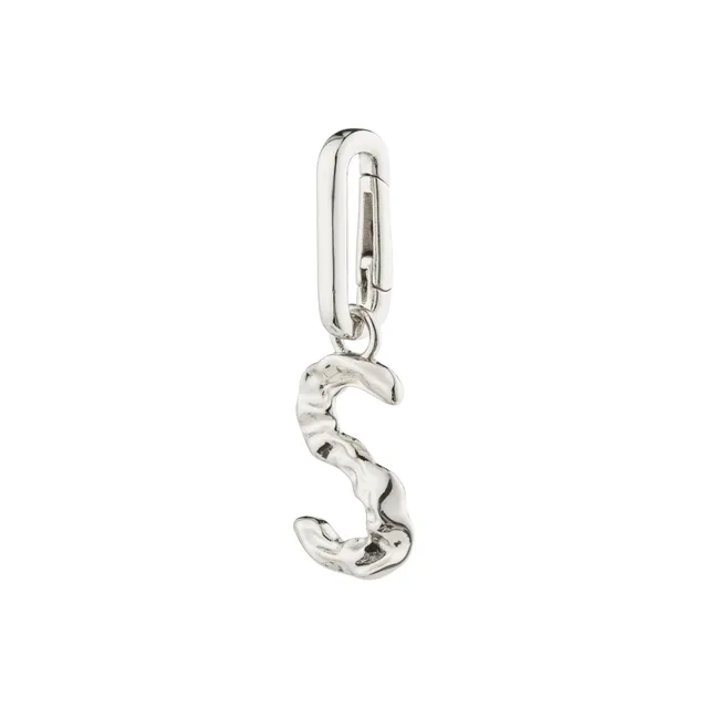 pilgrim-charm-anh-nger-s-versilbert-buchstaben-pendant image 1