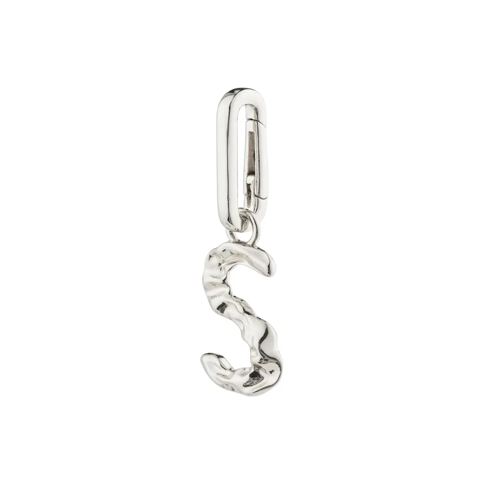 pilgrim-charm-anh-nger-s-versilbert-buchstaben-pendant image 1