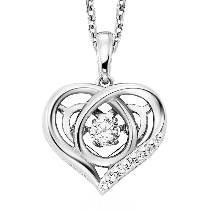 julie-julsen-dancing-stone-kette-herz-silber-925-mit-8-zirkonia image 3