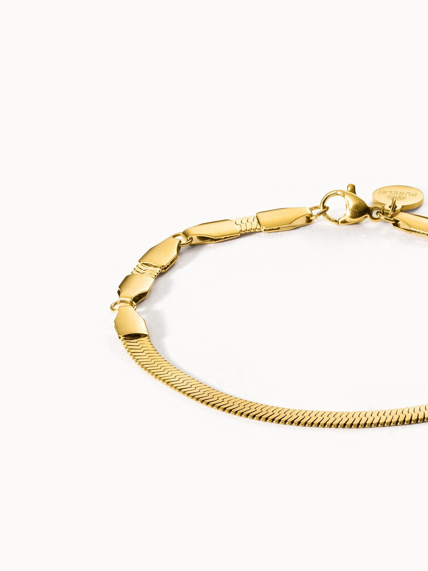 purelei-i-lalo-armband-verstellbares-schlangen-armband-in-gold-silber-und-ros-go image 4