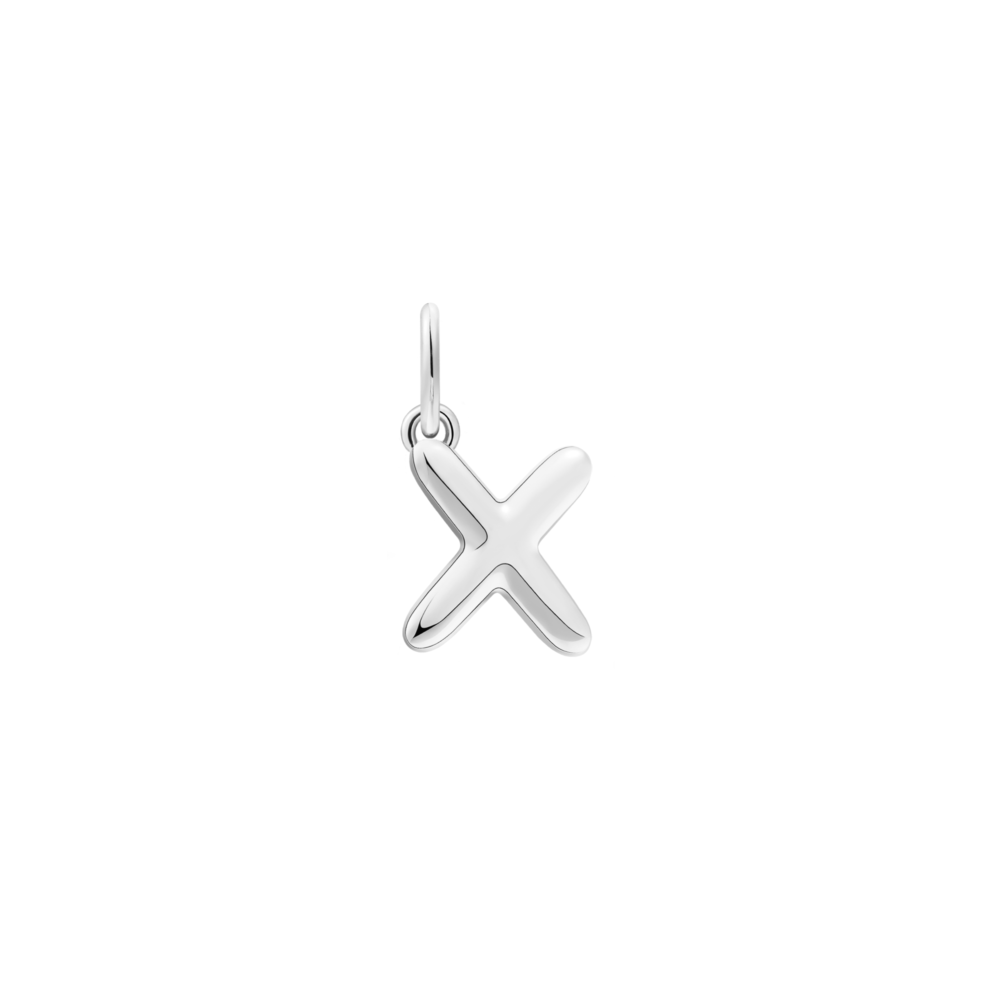 xenox-x-letter-bold-charm-925-sterlingsilber-18k-vergoldung image 2