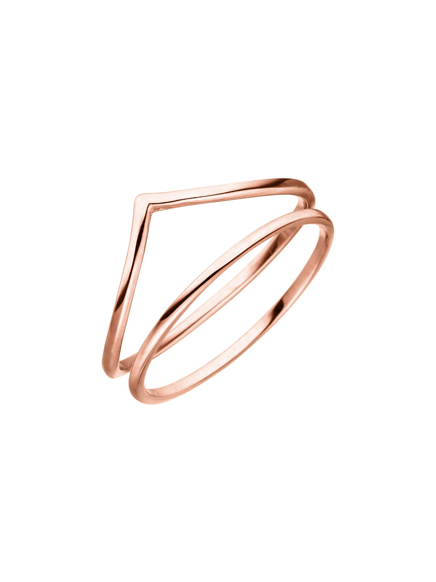 purelei-minimal-muse-set-2er-ring-set-v-form-und-minimal image 5
