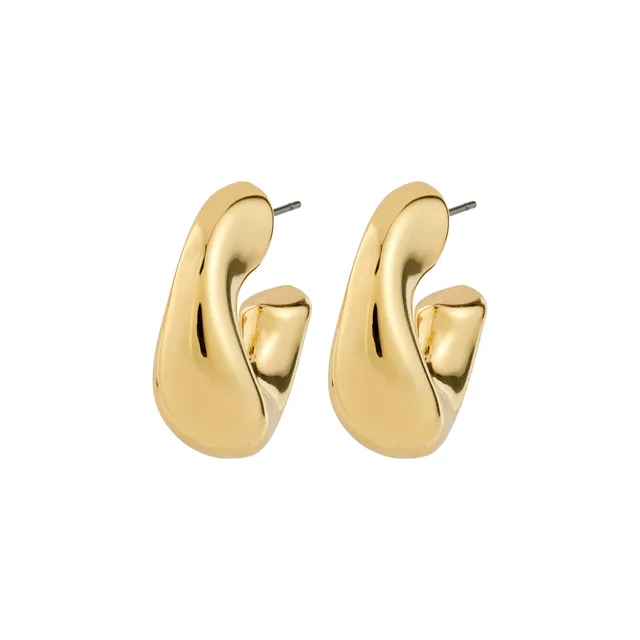 pilgrim-jennings-creolen-goldplattiert-half-hoop-chunky image 1