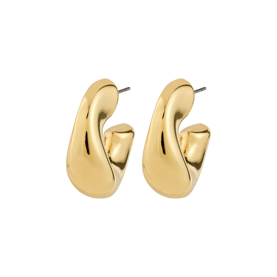 pilgrim-jennings-creolen-goldplattiert-half-hoop-chunky image 1