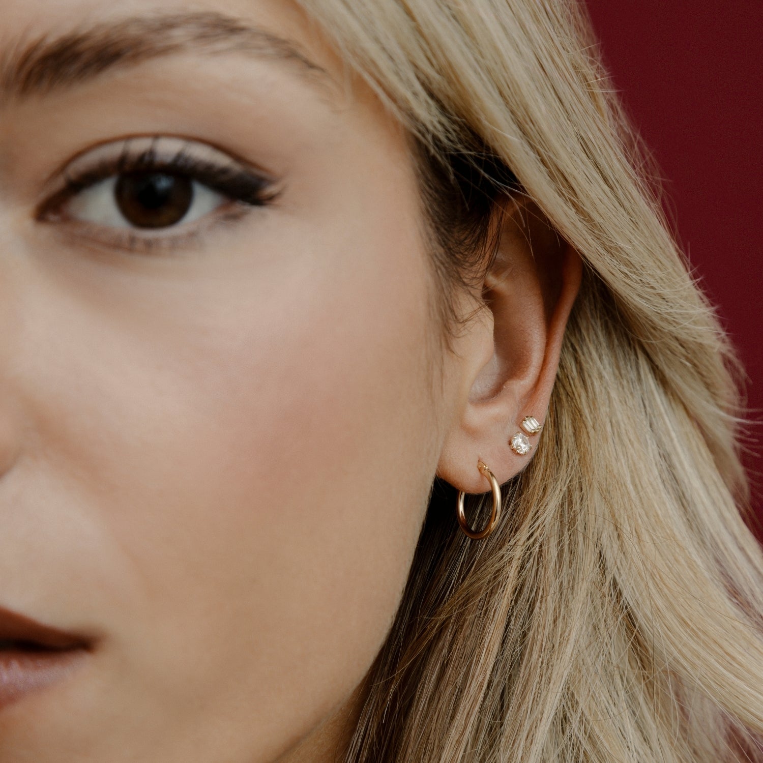 xenox-fine-etta-piercing-585-gelbgold-mit-3-zirkonia-xg14k8002g image 3