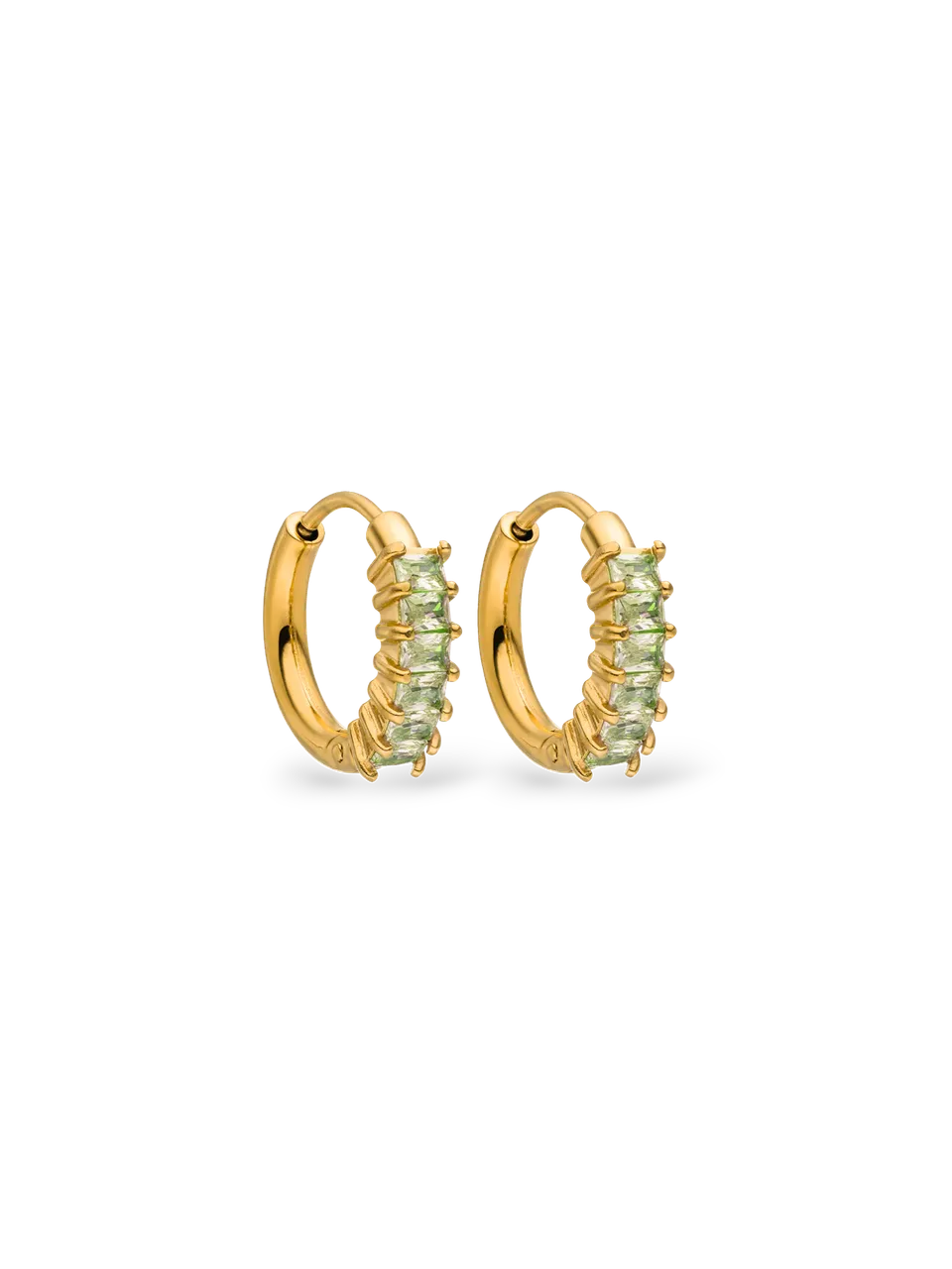 purelei-green-love-ohrringe-creolen-17-mm-gr-n-zirkonia image 1