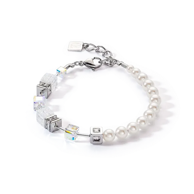 coeur-de-lion-geocube-precious-fusion-pearls-armband-wei image 1