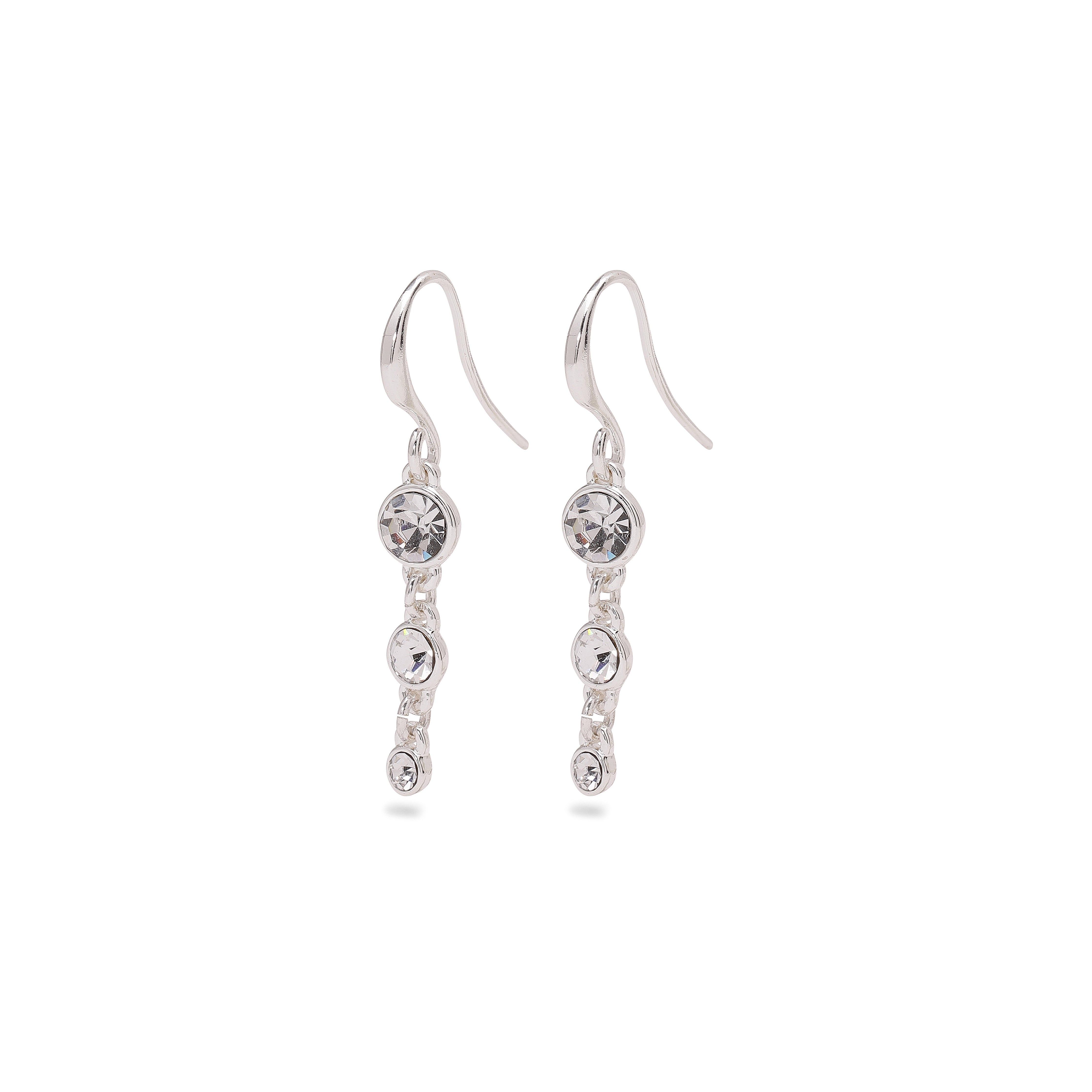 pilgrim-lucia-kristall-ohrringe-silber-plated-mit-preciosa image 1