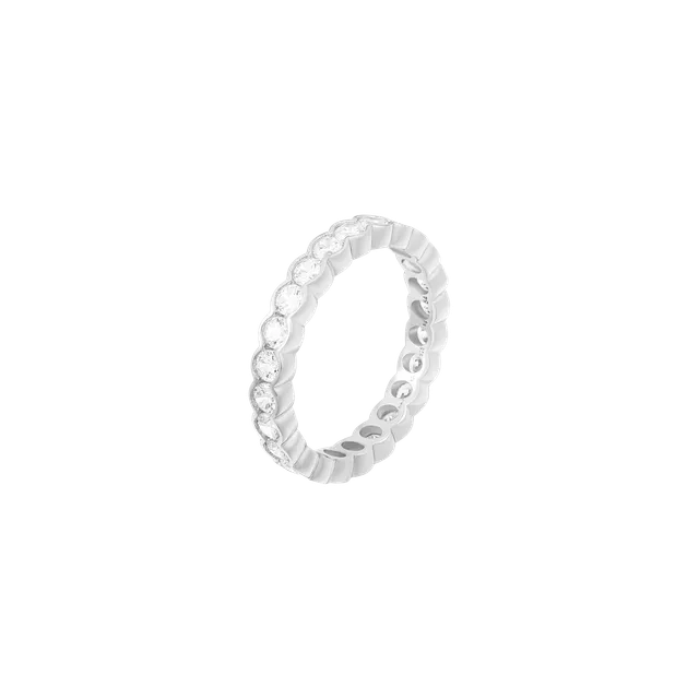 xenox-starlight-ring-925-sterlingsilber-rhodiniert-memoire image 1