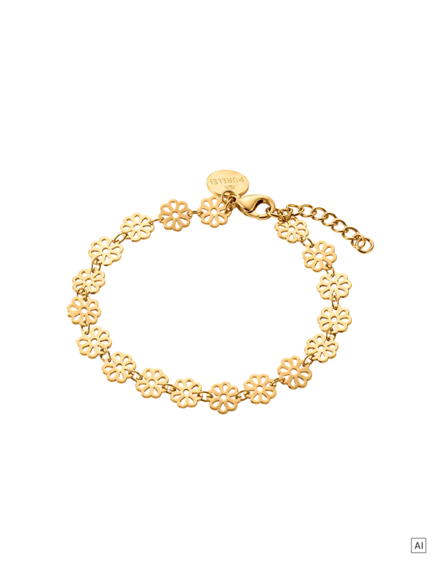purelei-blossom-armband-bl-ten-armband-16-3-cm-edelstahl image 1