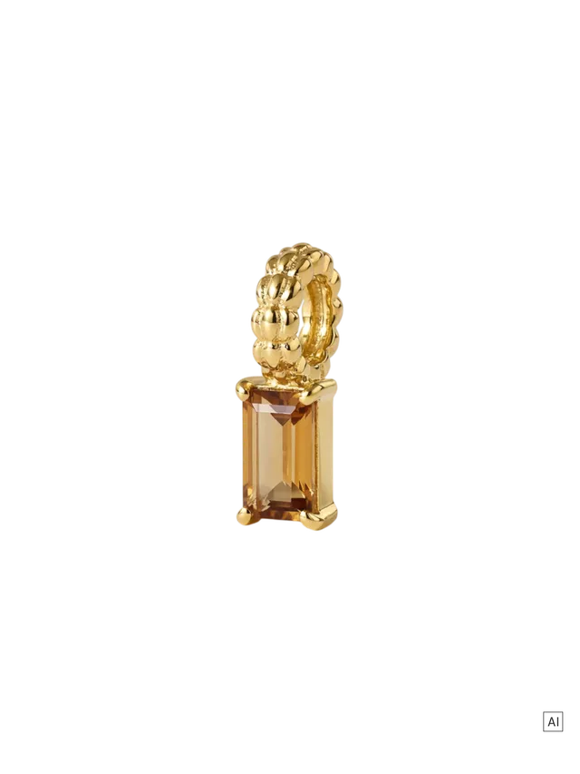 purelei-lei-geburtsstein-charm-november-citrin-baguette-charm-f-r-lei-armreif image 1